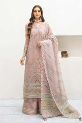 Jazmin Luxury Organza Dress Embroidered 3 Piece Unstitched